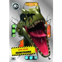 29 - Ultra Wilder Giganotosaurus - Dinosaurier Karte -...