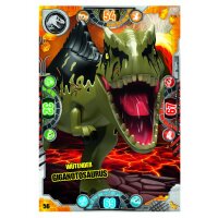 56 - Wütender Giganotosaurus - Dinosaurier Karte -...