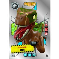 61 - Ultra Wilde Echo - Dinosaurier Karte - Serie 2