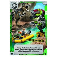 174 - T. Rex vs. Dino-Mech - Parkkarte - Serie 2