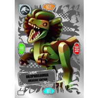 194 - Dilophosaurus Jurassic Edition - Jurassic-Karte -...