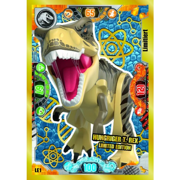 LE01 - Hungriger T. Rex  - Limitierte Karte - Serie 2