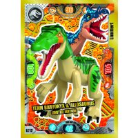 LE12 - Team Baryonyx & Allosaurus - Limitierte Karte...