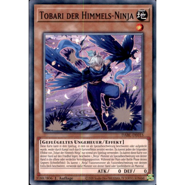 DABL-DE015 - Tobari der Himmels-Ninja - 1. Auflage