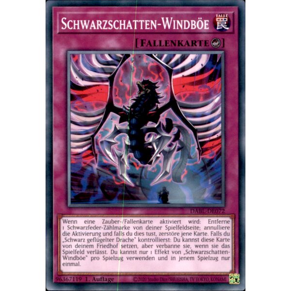 DABL-DE072 - Schwarzschatten-Windböe - 1. Auflage