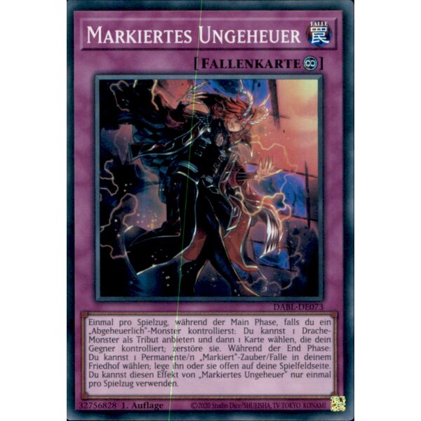 DABL-DE073 - Markiertes Ungeheuer - 1. Auflage