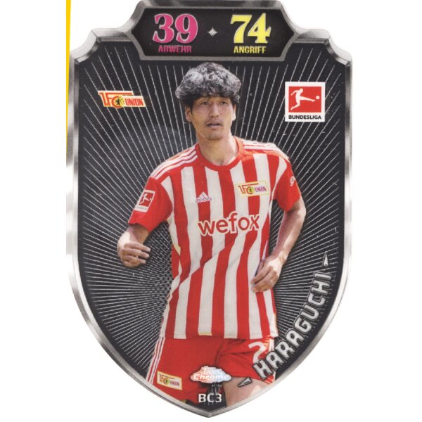 BC03 - Genki Haraguchi - Chrome Shield  - 2022/2023