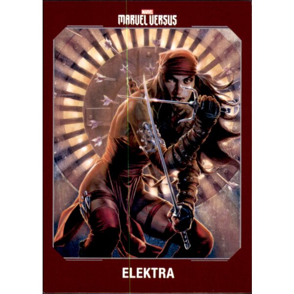 19 - Elektra  - Marvel - Versus - 2022