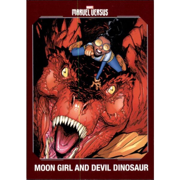 49 - Moon Girl and Devil Dinosaur  - Marvel - Versus - 2022