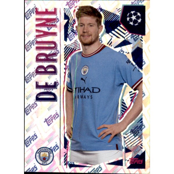 Sticker 9 Kevin De Bruyne - Manchester City FC