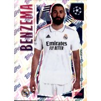 Sticker 13 Karim Benzema - Real Madrid C.F.