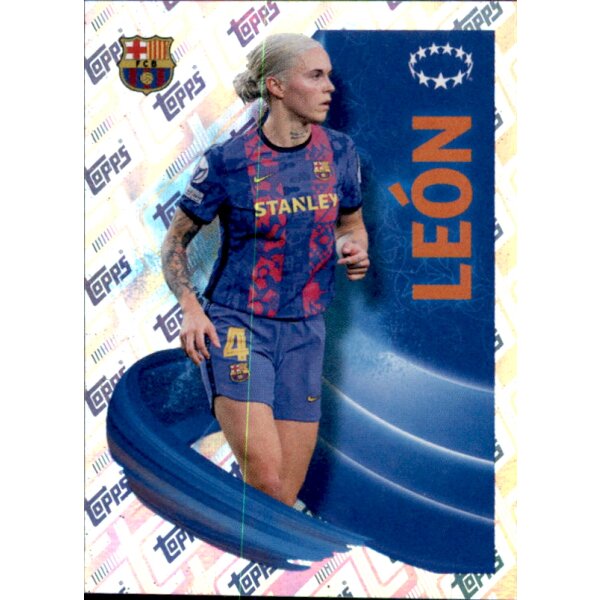 Sticker 19 Mapi Leon - FC Barcelona