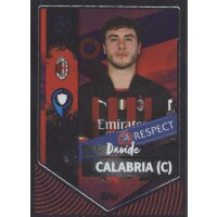 Sticker 28 Davide Calabria (Captain) - AC Milan