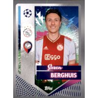 Sticker 57 Steven Berghuis - AFC Ajax
