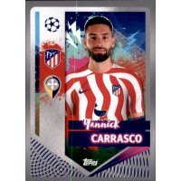 Sticker 74 Yannick Carrasco - Atletico de Madrid