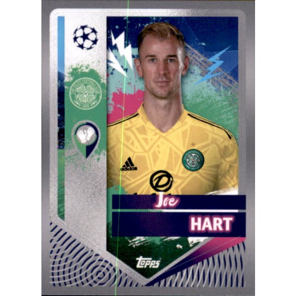 Sticker 117 Joe Hart - Celtic FC