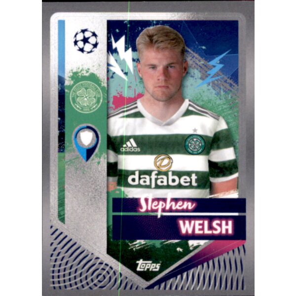 Sticker 121 Stephen Welsh - Celtic FC