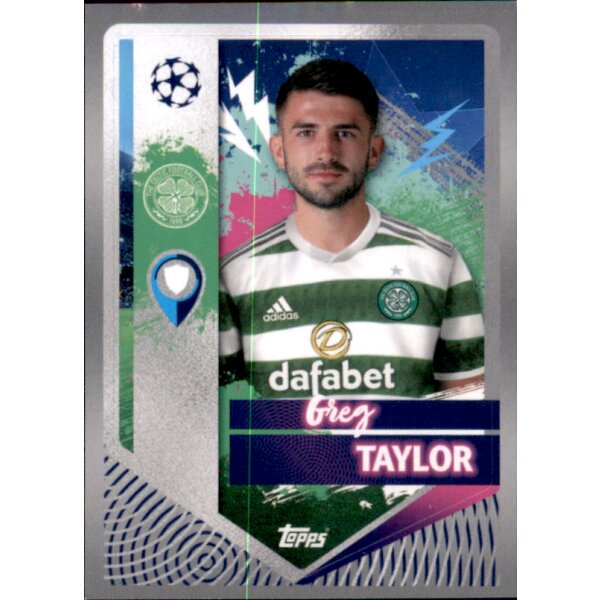 Sticker 122 Greg Taylor - Celtic FC