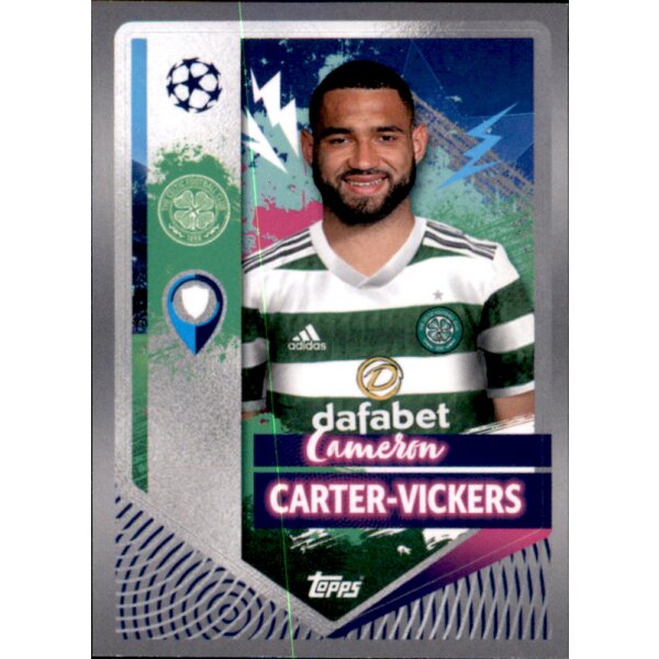 Sticker 123 Cameron Carter-Vickers - Celtic FC