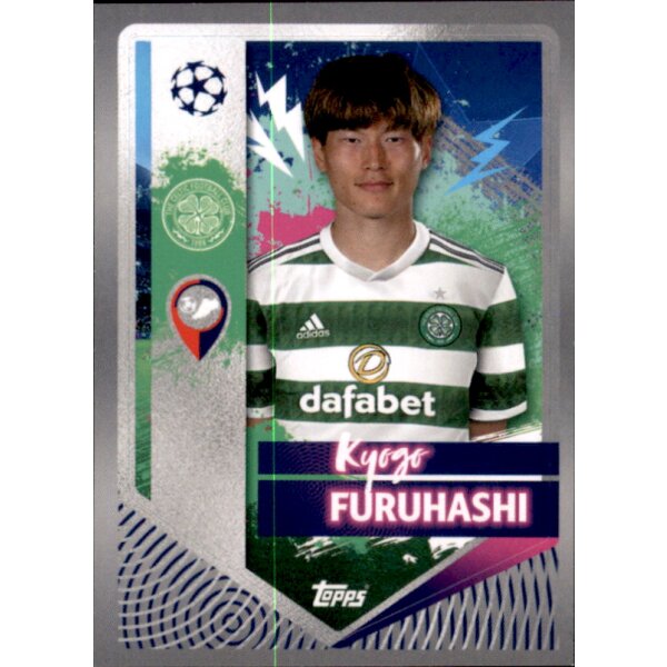 Sticker 130 Kyogo Furuhashi - Celtic FC