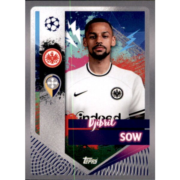 Sticker 177 Djibril Sow - Eintracht Frankfurt