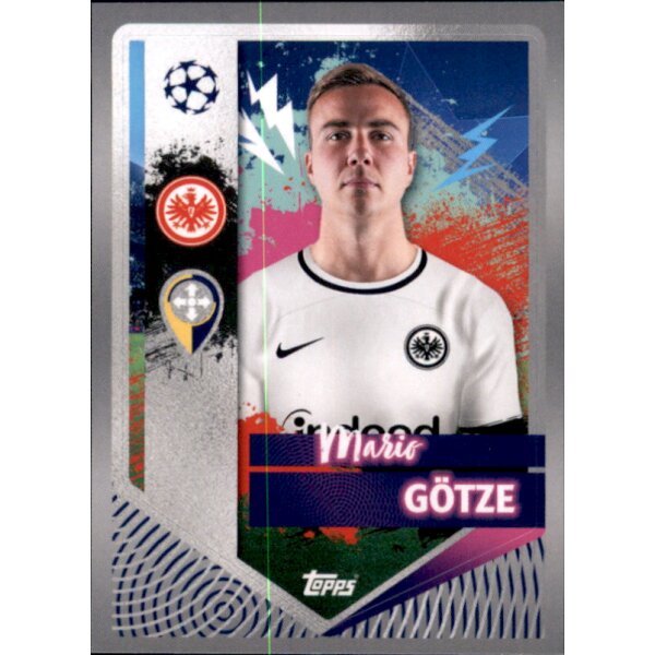 Sticker 183 Mario Götze - Eintracht Frankfurt