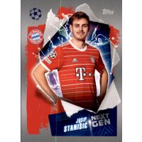 Sticker 223 Josip Stanisic (Next Gen) - FC Bayern...