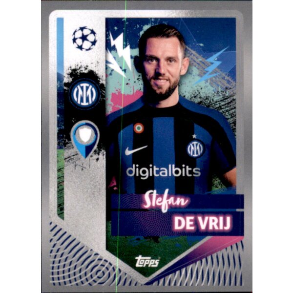 Sticker 227 Stefan de Vrij - FC Internazionale Milano