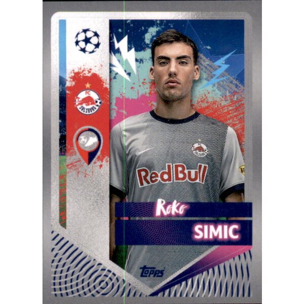 Sticker 272 Roko Simic - FC Salzburg