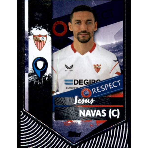 Sticker 407 Jesus Navas (Captain) - Sevilla FC