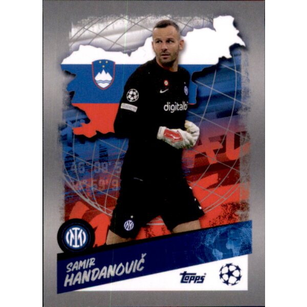 Sticker 485 Samir Handanovic - Slovenia