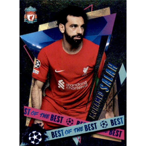 Sticker 509 Mohamed Salah (Most shots atempted) - Liverpool FC