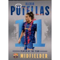 Sticker 540 Alexia Putellas (Player of the Year) - UEFA...