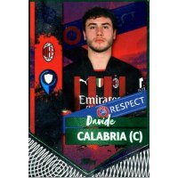 Sticker 28 Davide Calabria (Captain) - Parallel GRÜN...