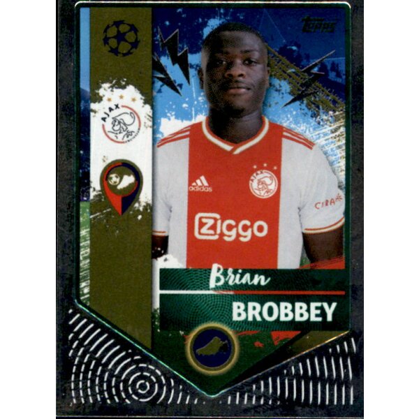 Sticker 56 Brian Brobbey (Golden Goalscorer) - Parallel GRÜN - AFC Ajax