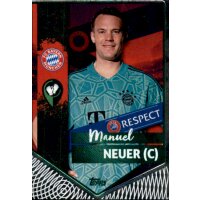 Sticker 207 Manuel Neuer (Captain) - Parallel GRÜN -...