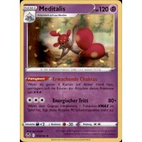 073/195 - Meditalis - Holofoil Rare - SWSH12 Silberne...