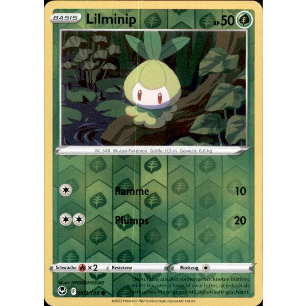 009/195 - Lilminip - Reverse Holo - SWSH12 Silberne Sturmwinde