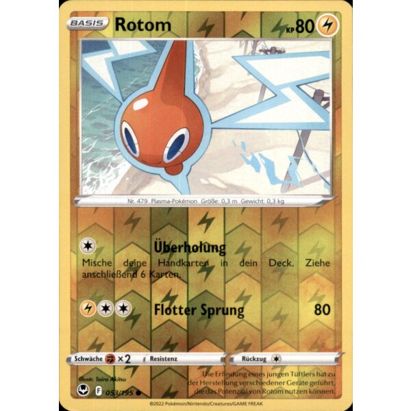 053/195 - Rotom - Reverse Holo - SWSH12 Silberne Sturmwinde