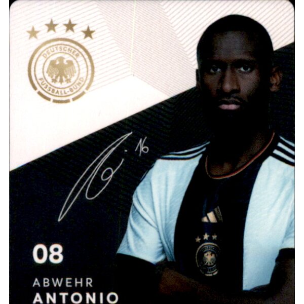 Karte 8 - Antonio Rüdiger - WM 2022 REWE