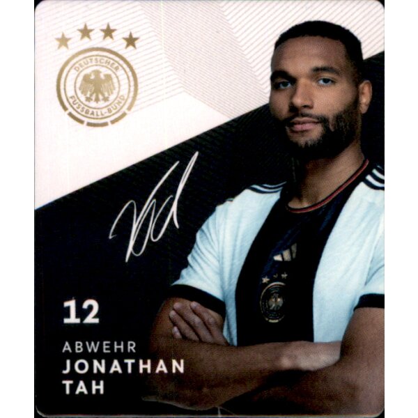 Karte 12 - Jonathan Tah - WM 2022 REWE