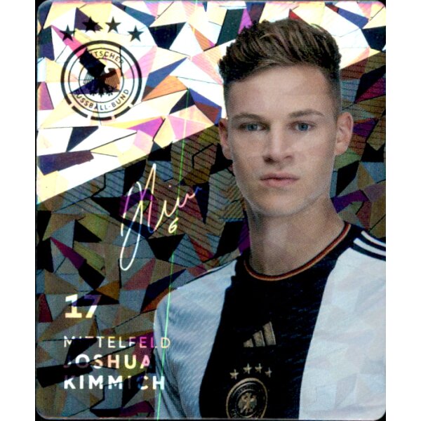 GLITZER Karte 17 - Joshua Kimmich - WM 2022 REWE