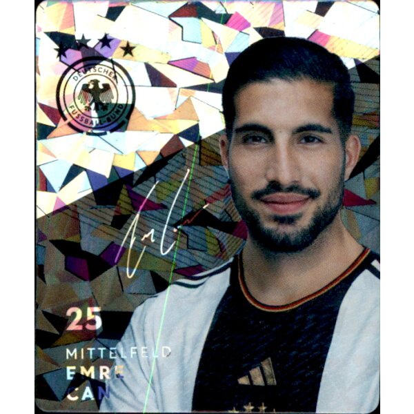 GLITZER Karte 25 - Emre Can - WM 2022 REWE