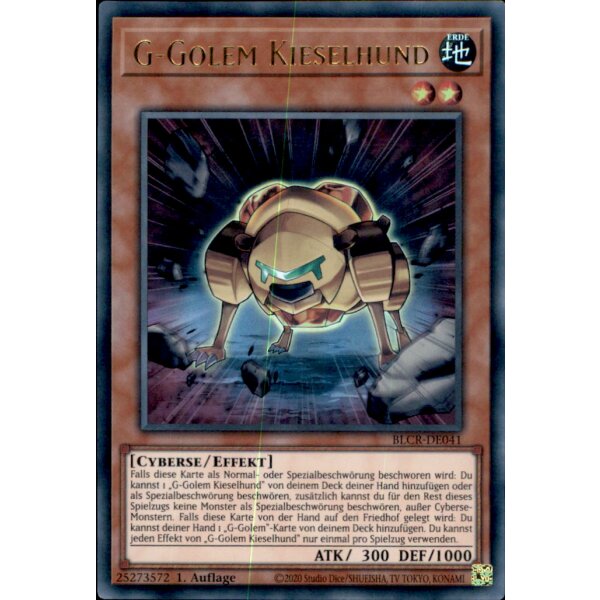 BLCR-DE041 - G-Golem Kieselhund - 1. Auflage