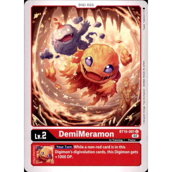 BT10-001 - Demimeramon - Uncommon