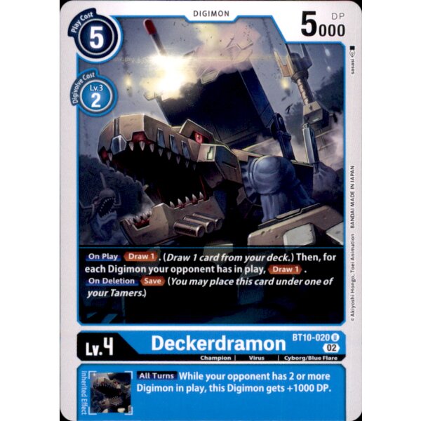 BT10-020 - Deckerdramon - Uncommon