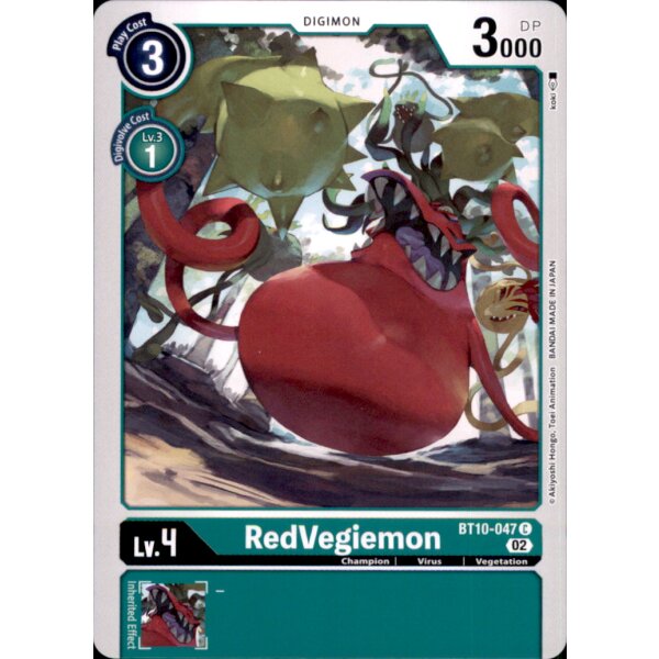 BT10-047 - RedVegiemon - Common