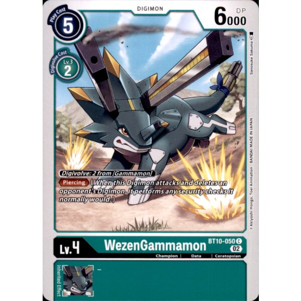 BT10-050 - WezenGammamon - Common