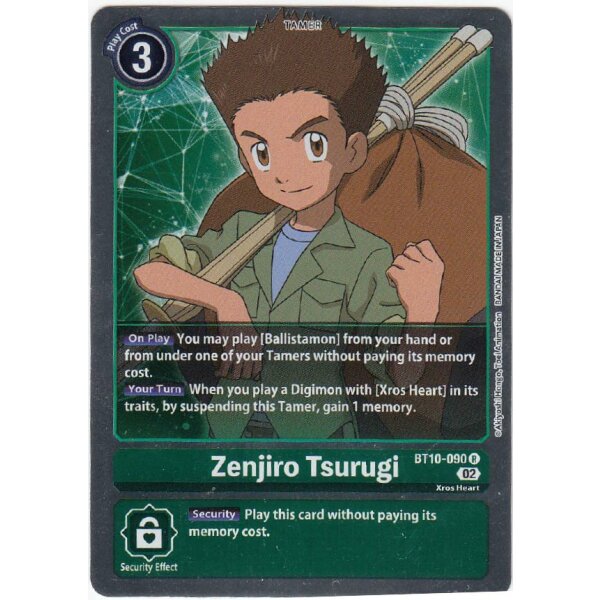 BT10-090 - Zenjiro Tsurugi - Rare