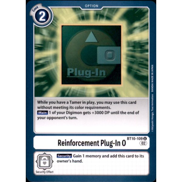 BT10-109 - Reinforcement Plug-In O - Common